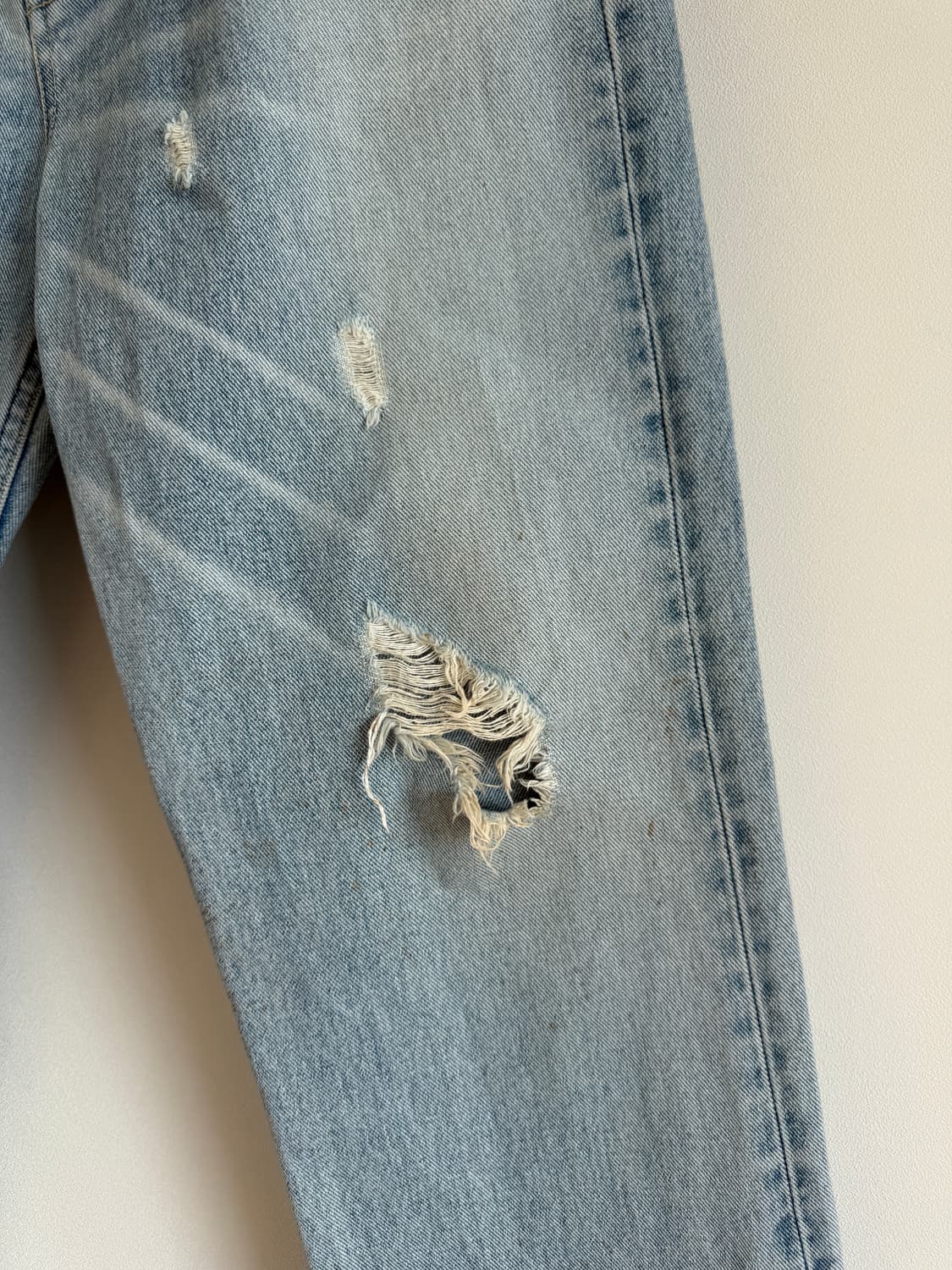 Pre owned 디스트로이 데님 상품이미지5