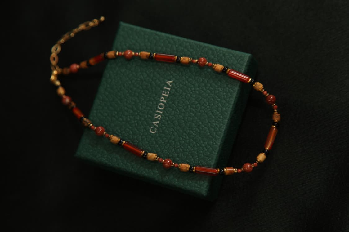 CASIOPEIA Foxy Baby Necklace 지만옥 원석 목걸이 상품이미지6