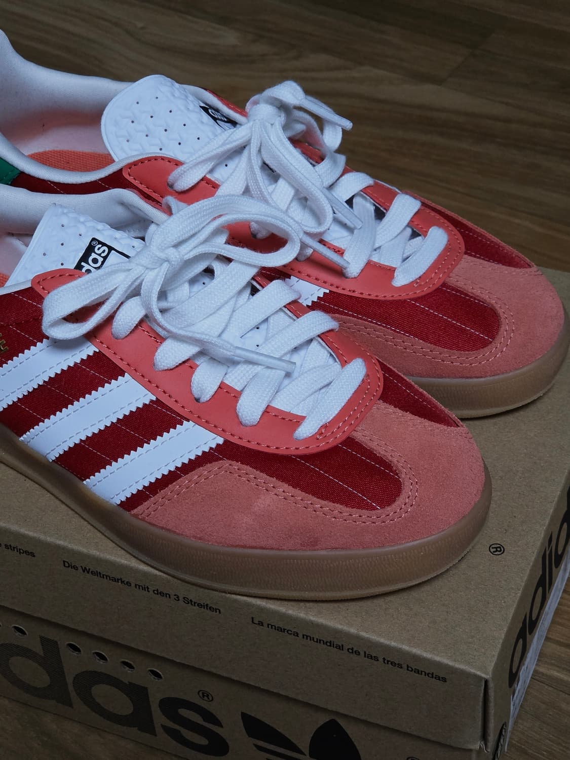 아디다스 235 가젤 INDOOR RED 상품이미지2