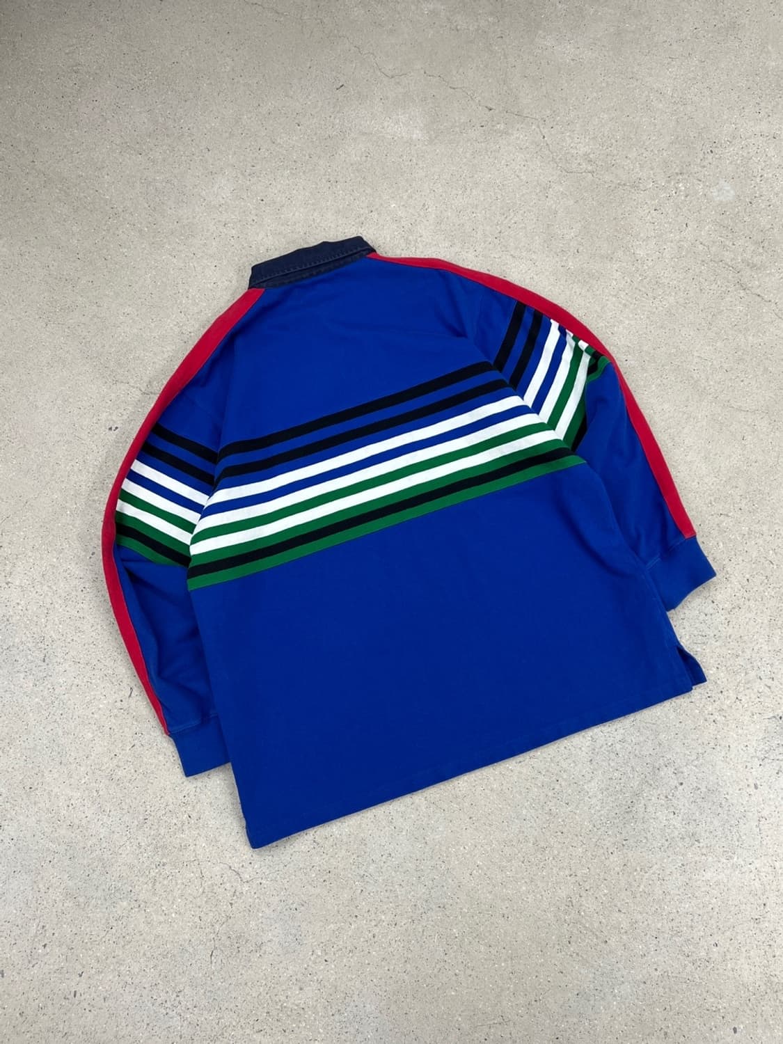 폴로 스포츠 90s 배색 럭비 티셔츠  상품이미지4