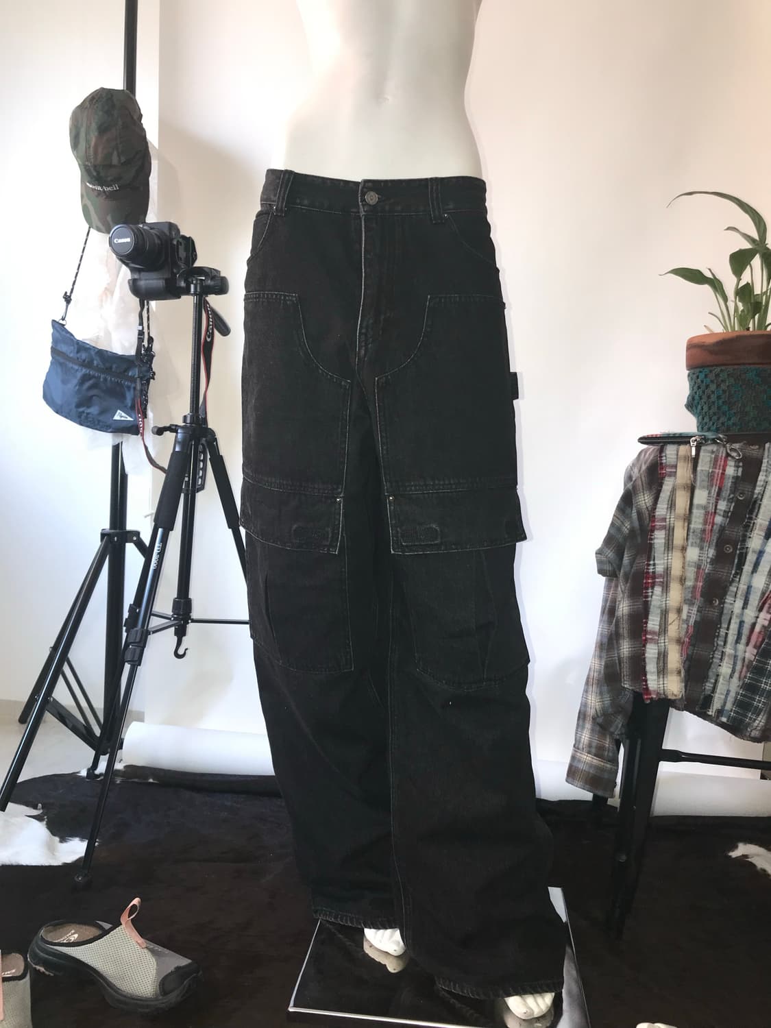 (UNISEX) MAISON MINED Carpenter Denim Pa 상품이미지7
