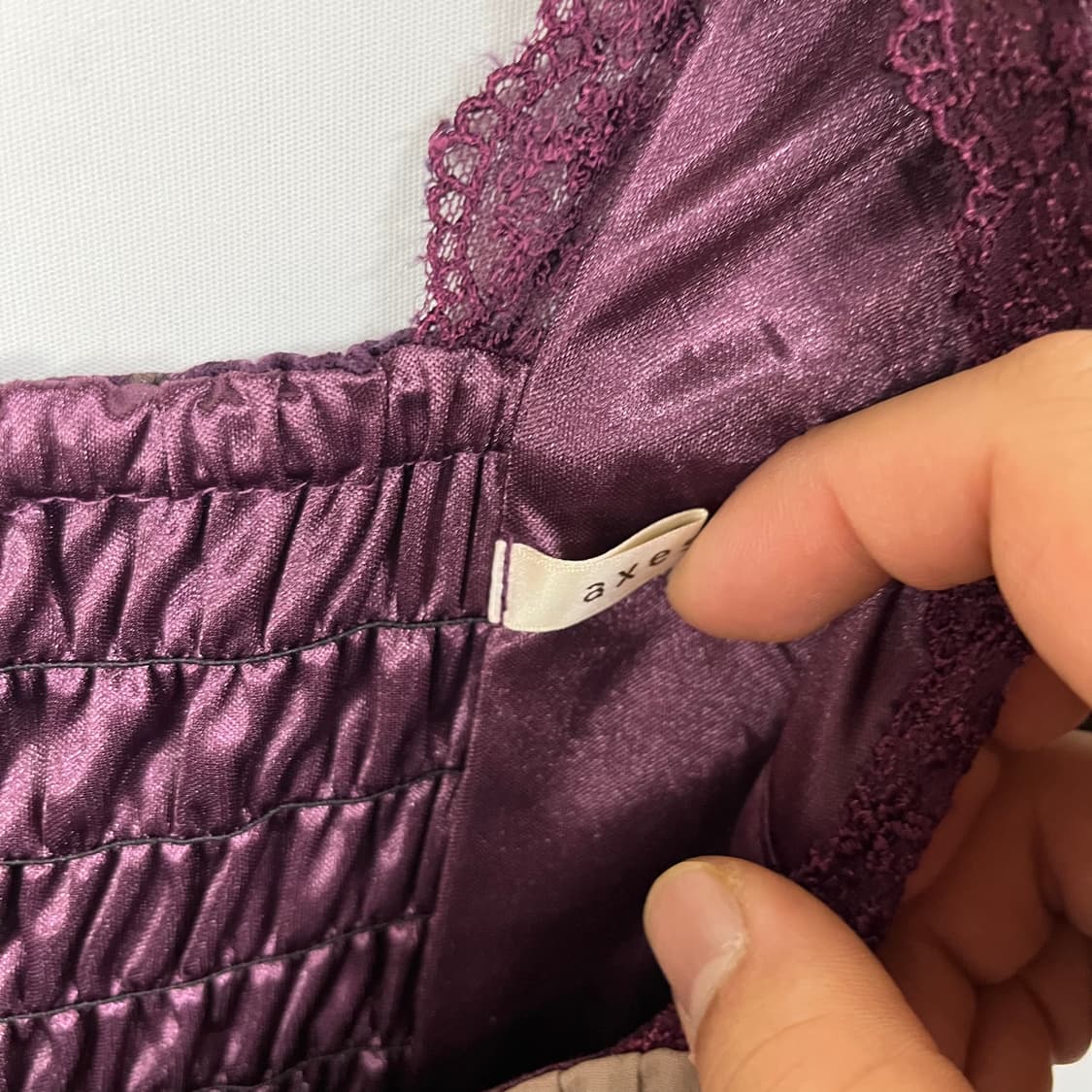 [AXES FEMME] 엑시즈팜 바이올렛 도트 원피스 상품이미지5