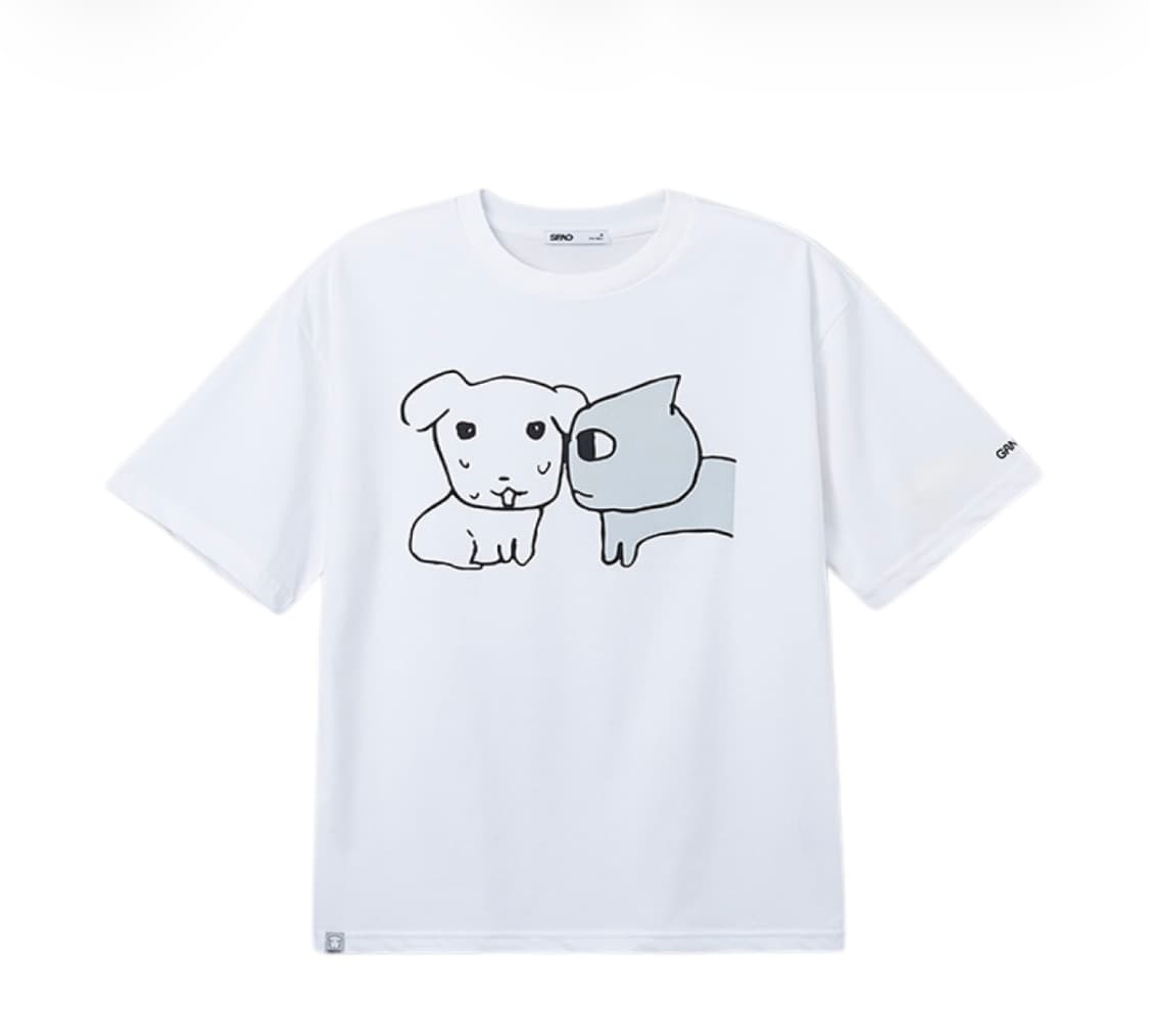 (미개봉) 스파오 가나디 고냐니 반팔티 S 상품이미지2