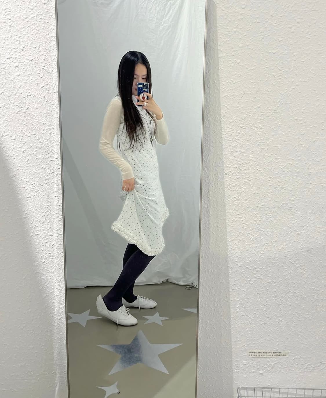 샵페어리 타이니 스타 터틀넥 원피스  상품이미지4