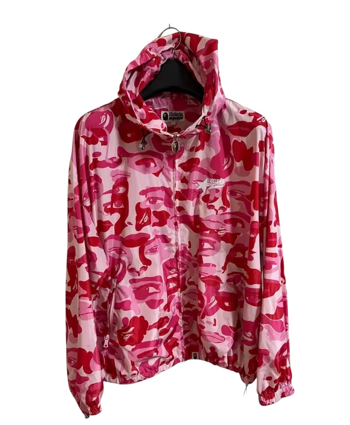 [L] 베이프 X 키드슈퍼 바람막이 상품이미지2