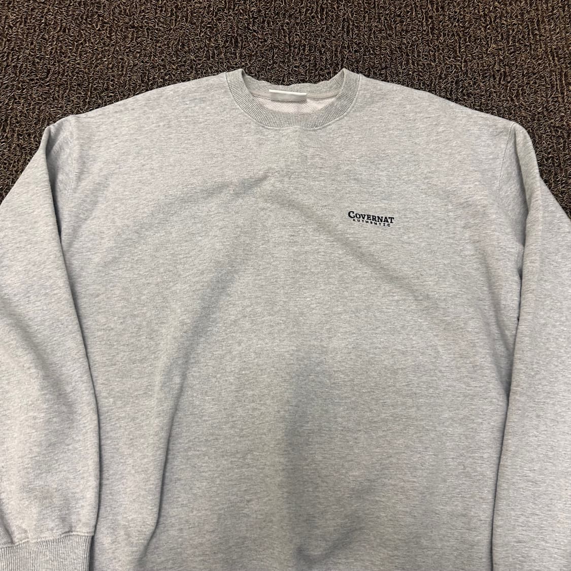 커버낫 맨투맨 그레이 XL 상품이미지2