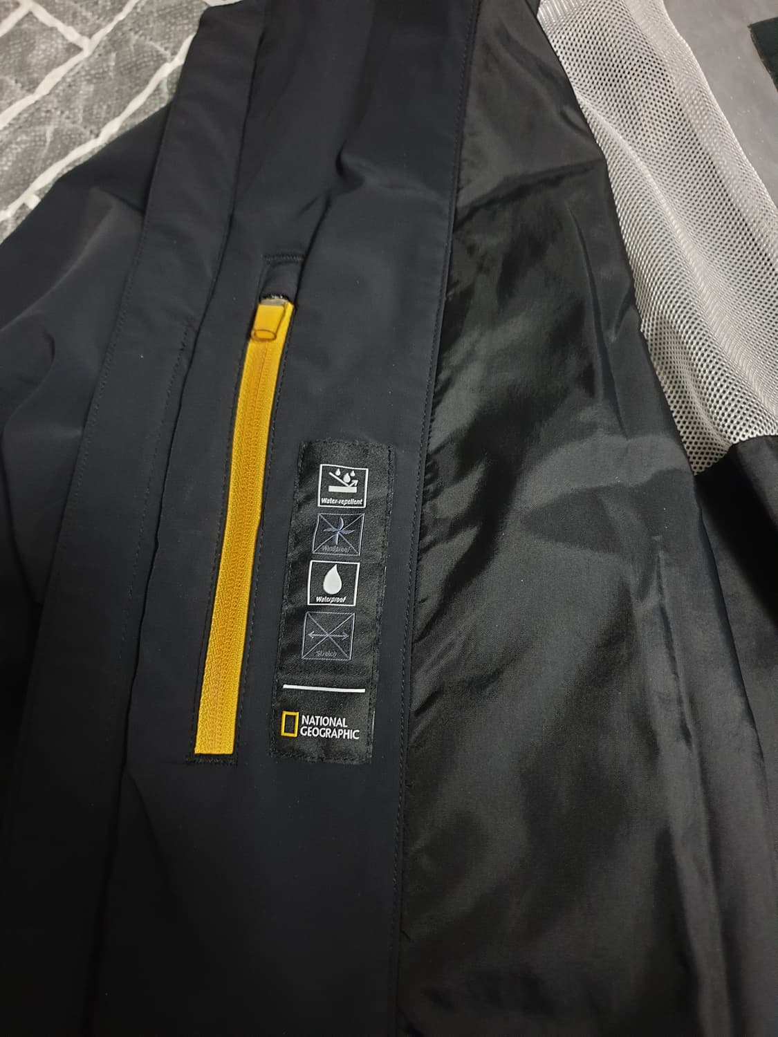 내셔널지오그래픽 나일론 어반시티 블루종 자켓 블랙 (XL) 상품이미지4