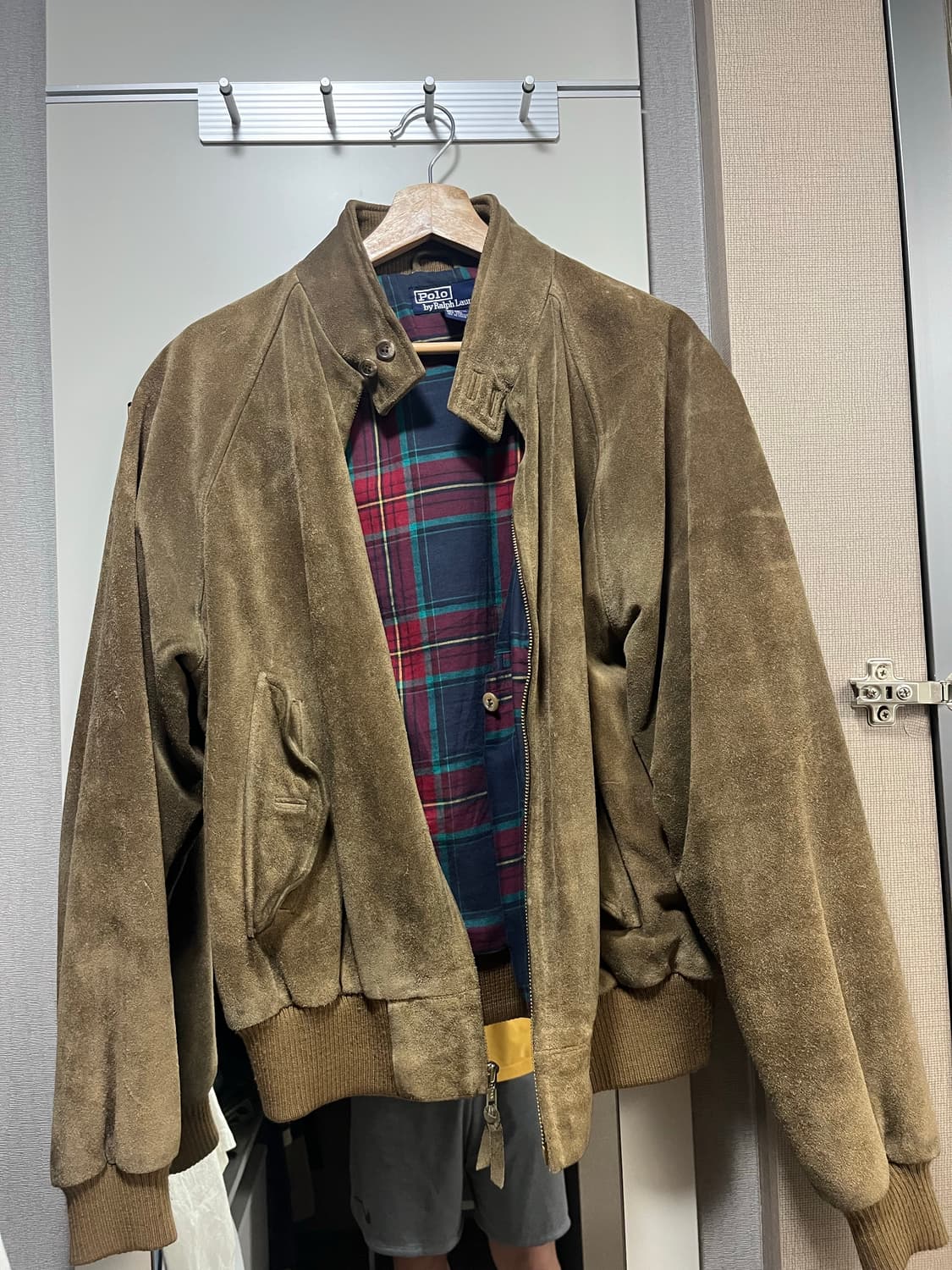 폴로 스웨이드 해링턴자켓 상품이미지2
