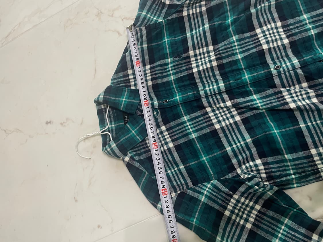 빈폴 체크 셔츠 95 급처 상품이미지5