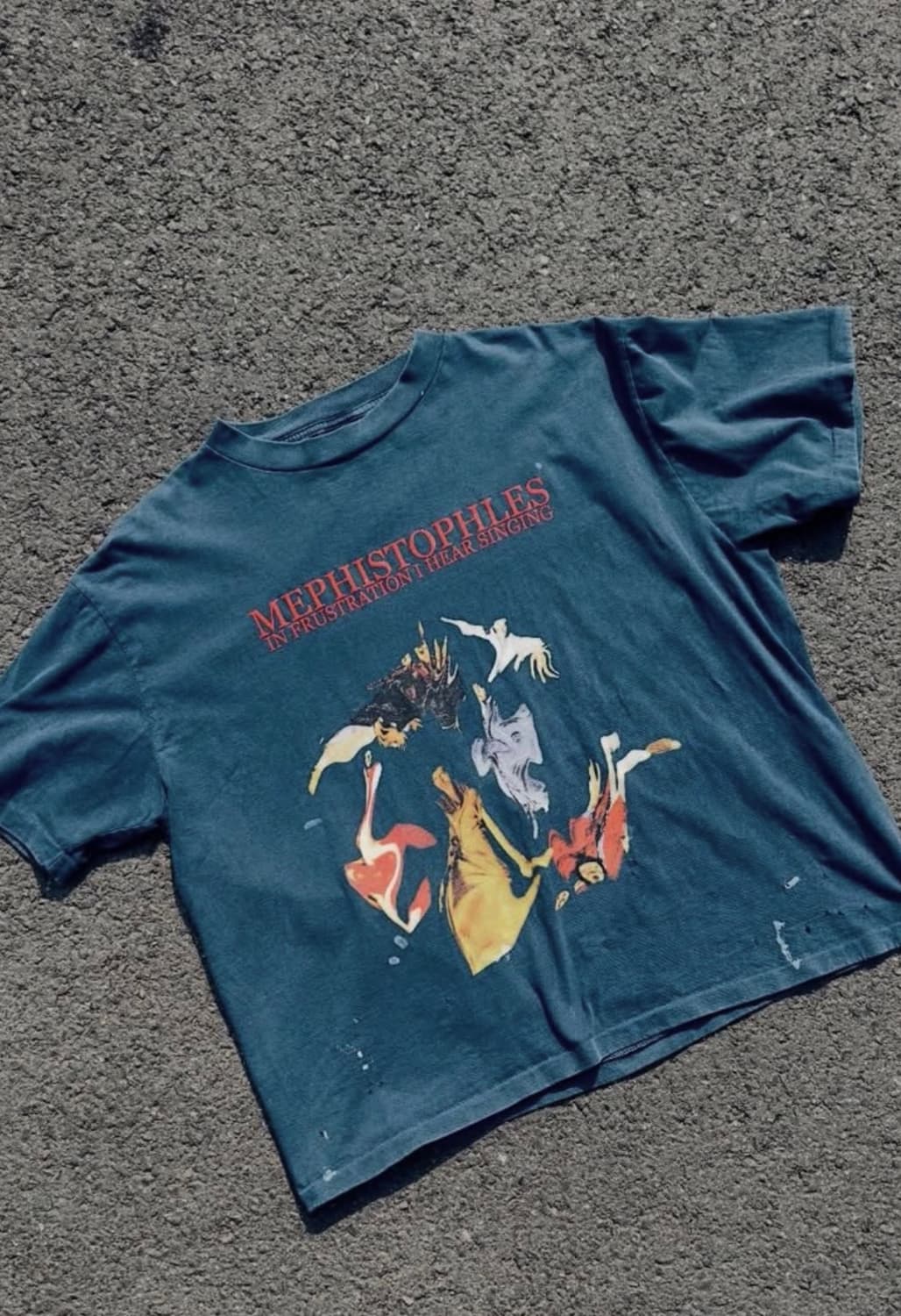 핑거프레스 도넛리벤지LD LD tee  2사이즈 판매 상품이미지1