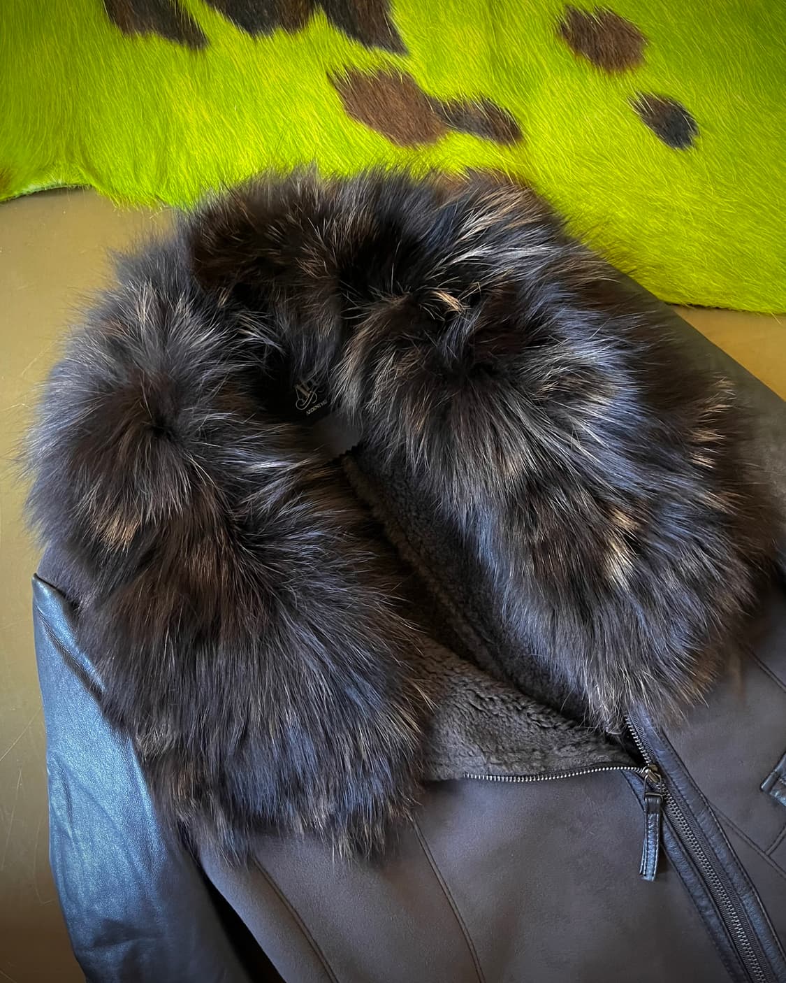 ARDENT MIZ Itlaian Fox & Lamb V-Kei Coat 상품이미지5