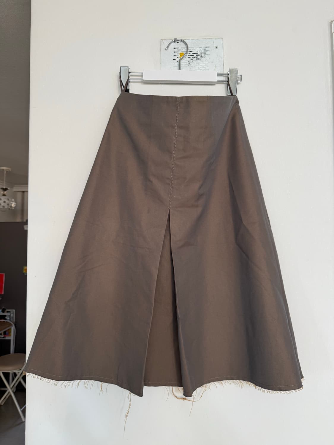 낫띵에브리띵 raw detail midi skirt 스커트 상품이미지8