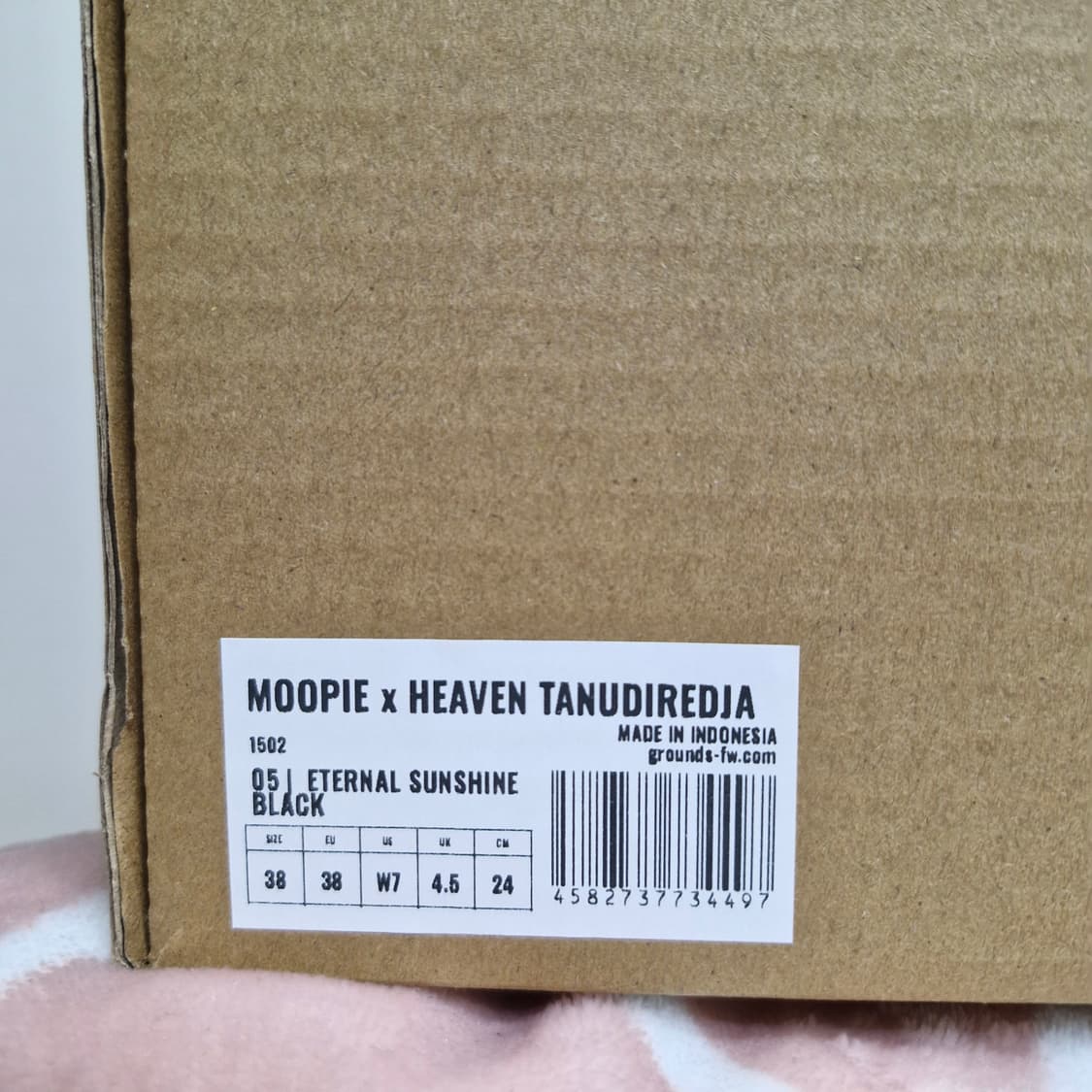 그라운즈 Grounds 무피 헤븐 플라워 비즈 니트 스니커즈 38 240 상품이미지2