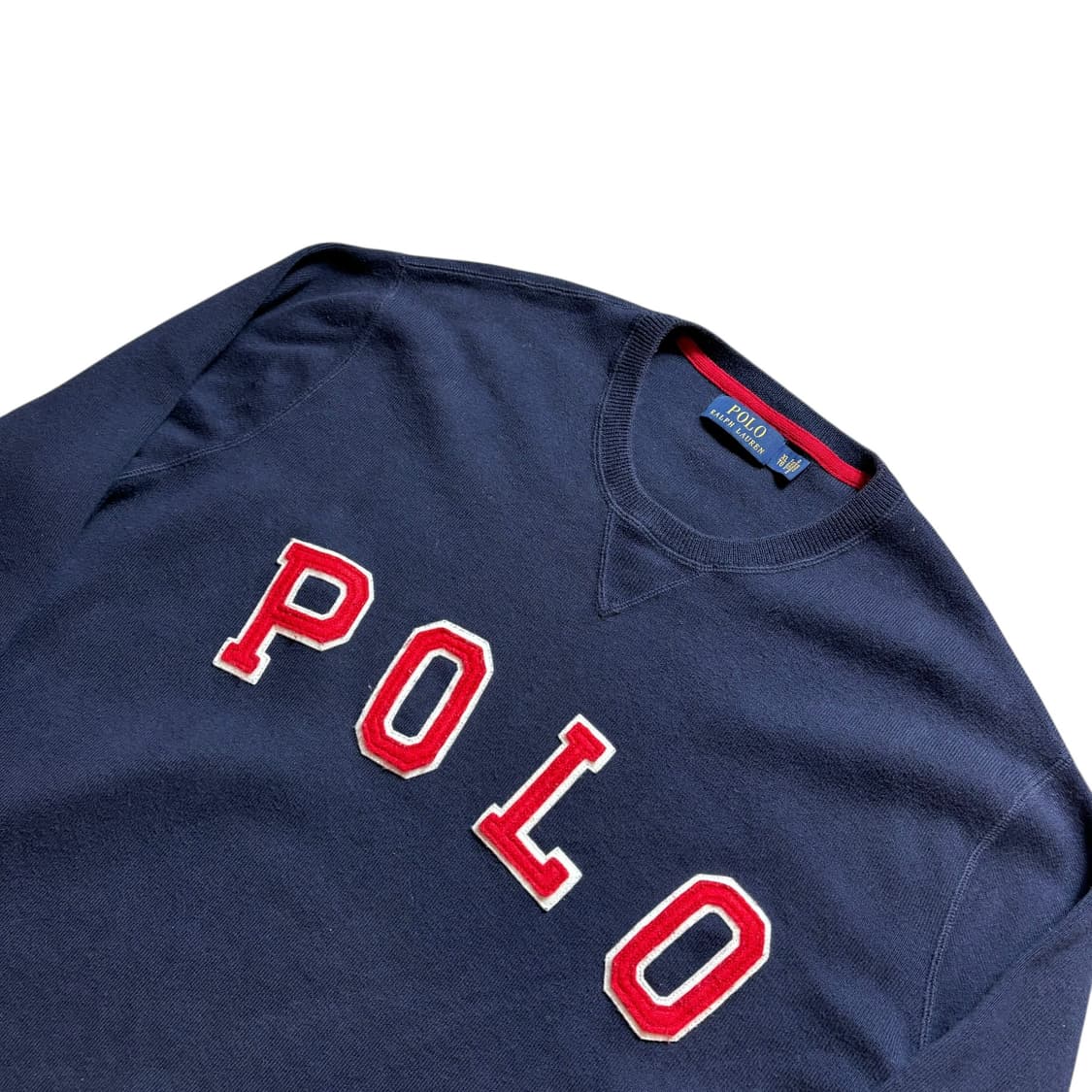 폴로 아치로고 니트 상품이미지2
