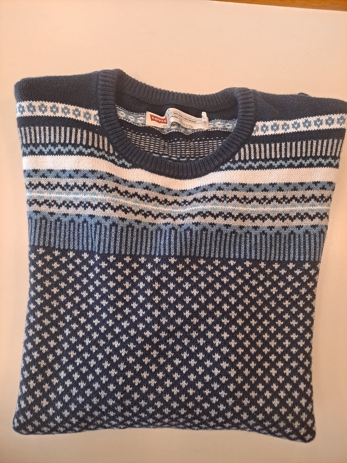 리바이스 노르딕패턴 니트 L 상품이미지8
