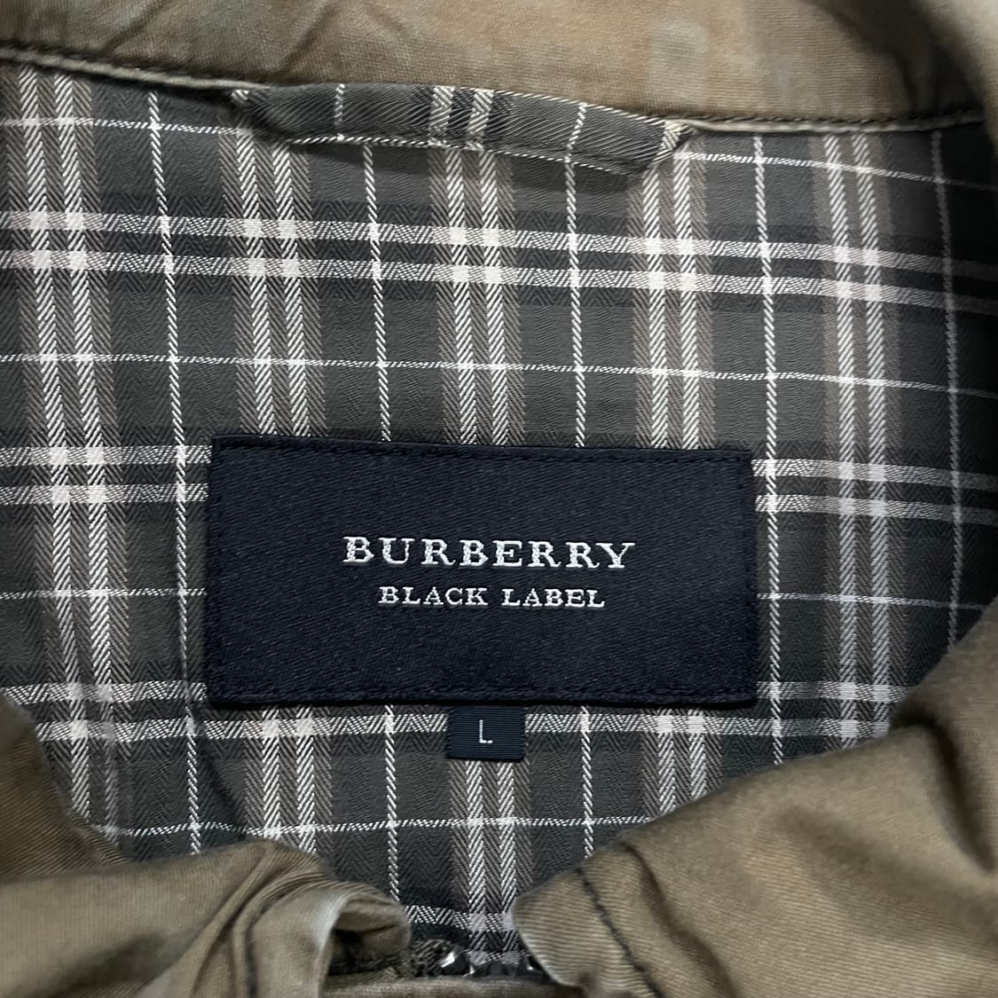 버버리 Burberry 블랙라벨 밀리터리 자켓 브라운 상품이미지5