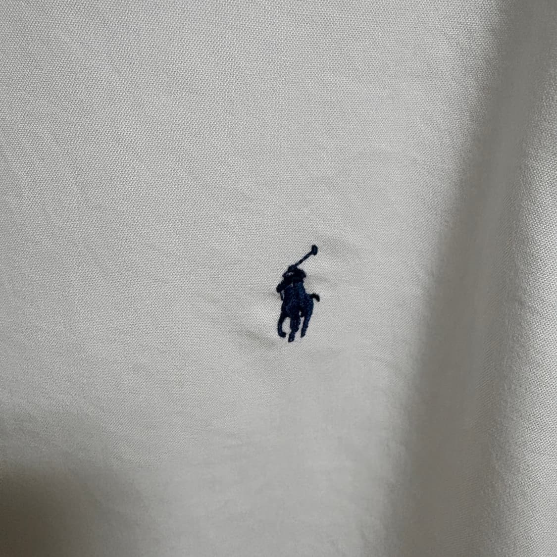 폴로 랄프로렌 클래식핏 코튼 셔츠 / 화이트, L 상품이미지5