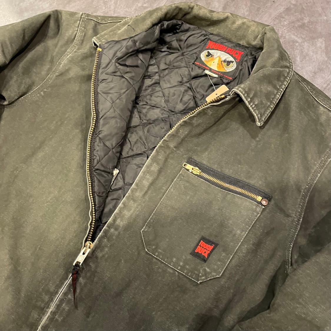 [IM] VTG 카키 워싱 카라 워크자켓 상품이미지9