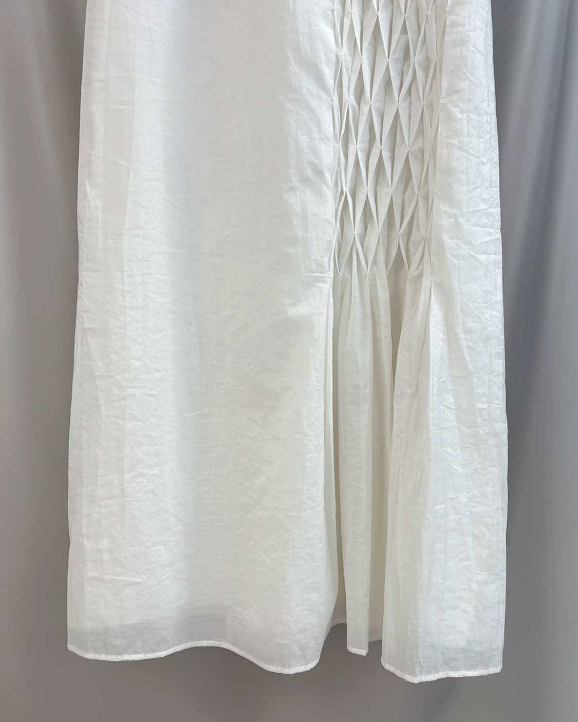 avo diamond smocking point long skirt 상품이미지5