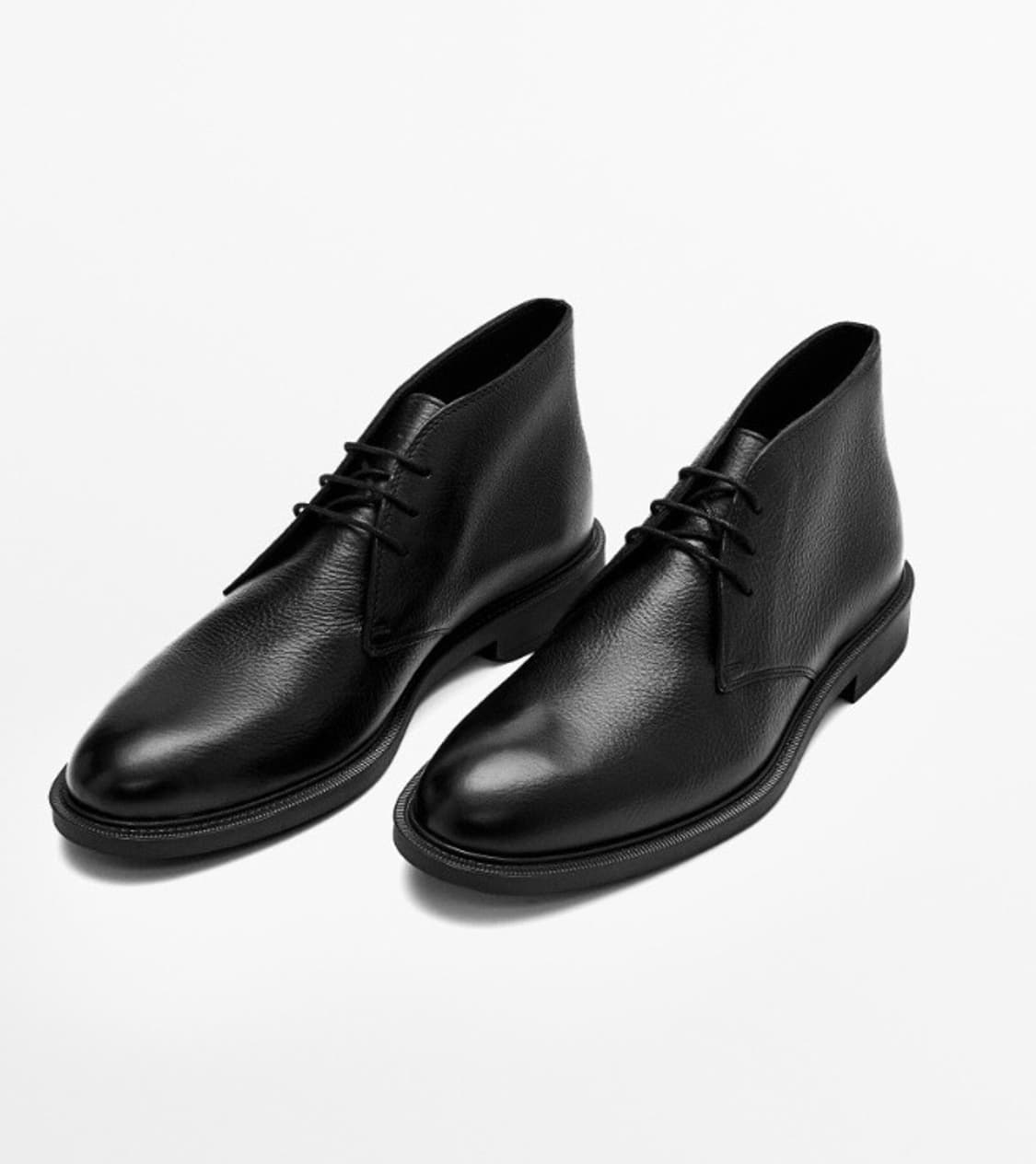 (44/285)마시모두띠 레더 가죽 처카부츠 데저트부츠 블랙 상품이미지10