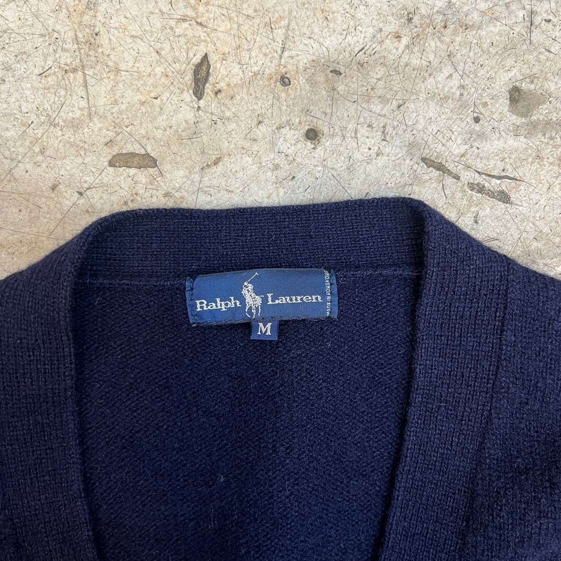 90s 폴로 금장 가디건 상품이미지4