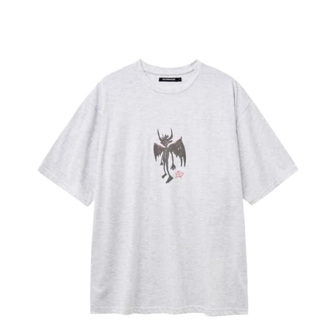 해칭룸 데빌티 Devil Tee 1/2 1% M.Grey 상품이미지1