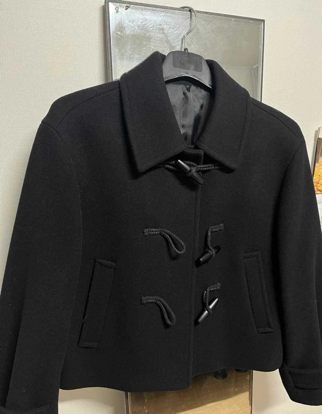 무탠다드 우먼즈 울 숏 더플코트  상품이미지3