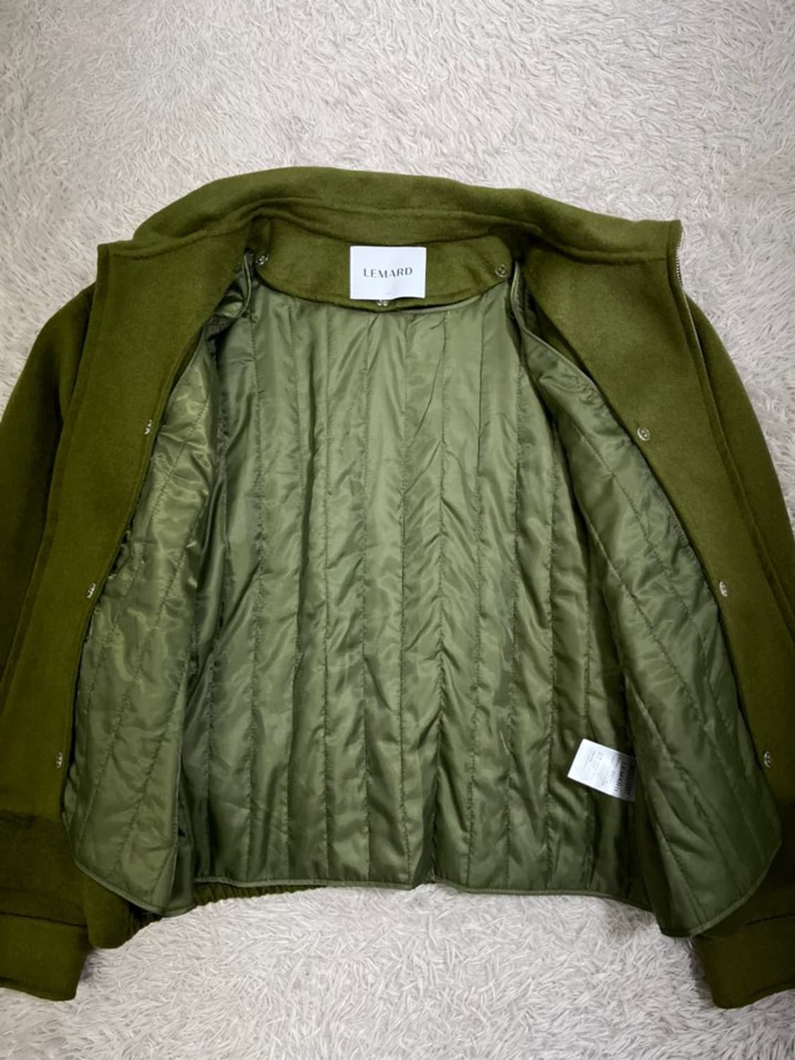 르마드 모직 블루종 자켓/#2844 상품이미지4