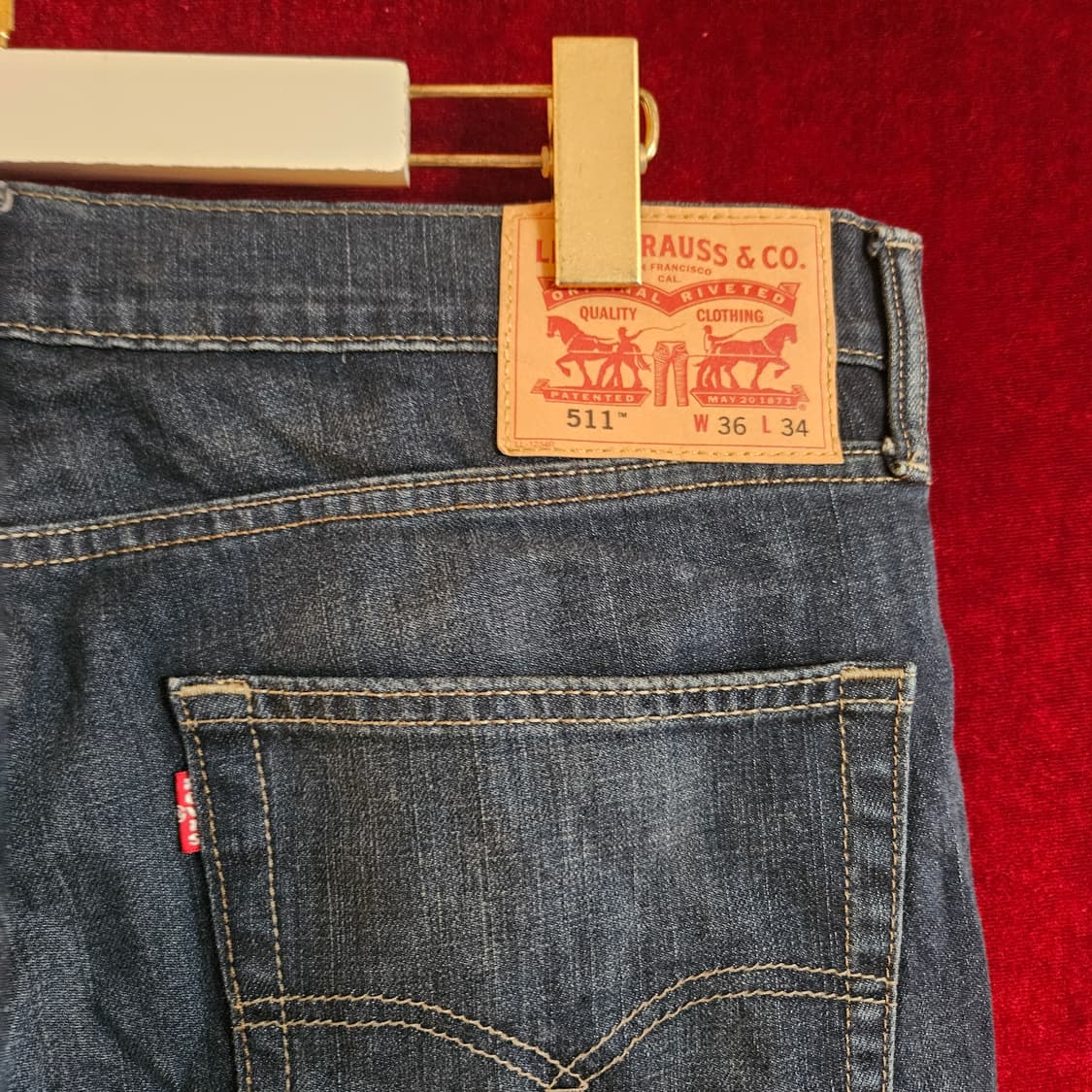 리바이스(Levis) NO.511 데님 청바지
36 size 상품이미지6