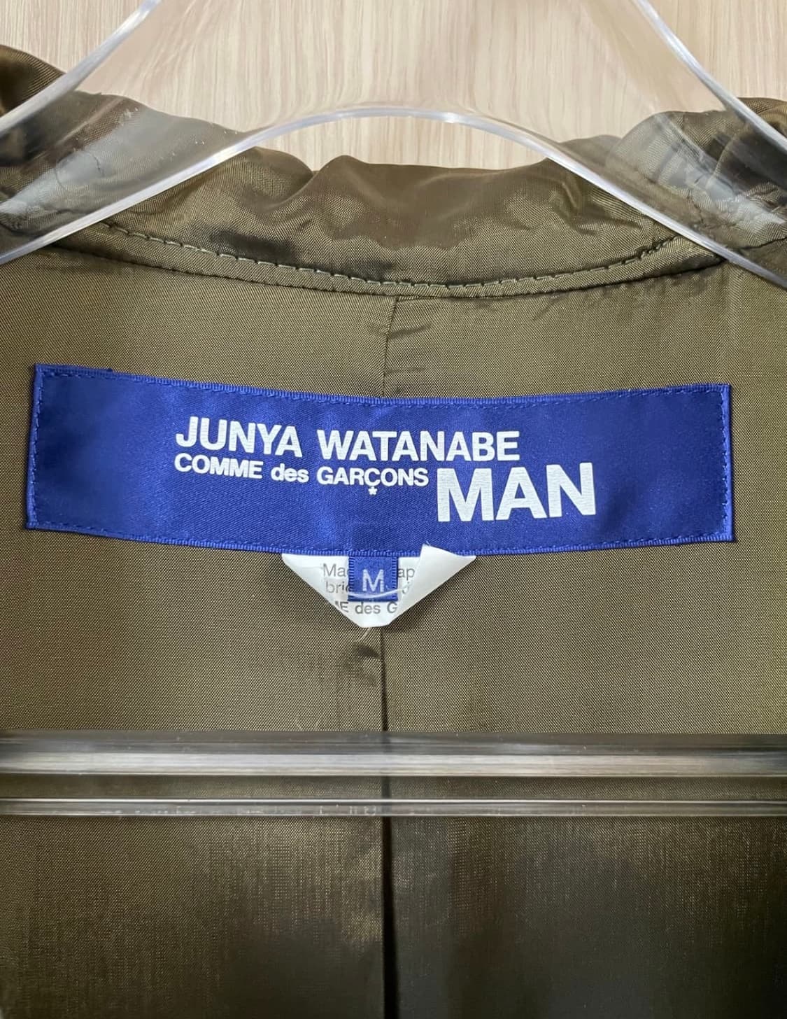 준야 와타나베 맨 꼼데가르송 몰스킨 코트 상품이미지9