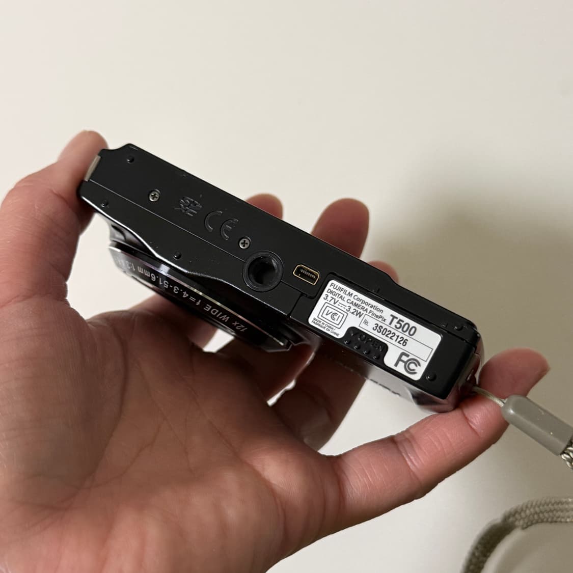 12배줌) 후지필름 파인픽스 T500 빈티지 디카 디지털카메라 블랙 상품이미지7