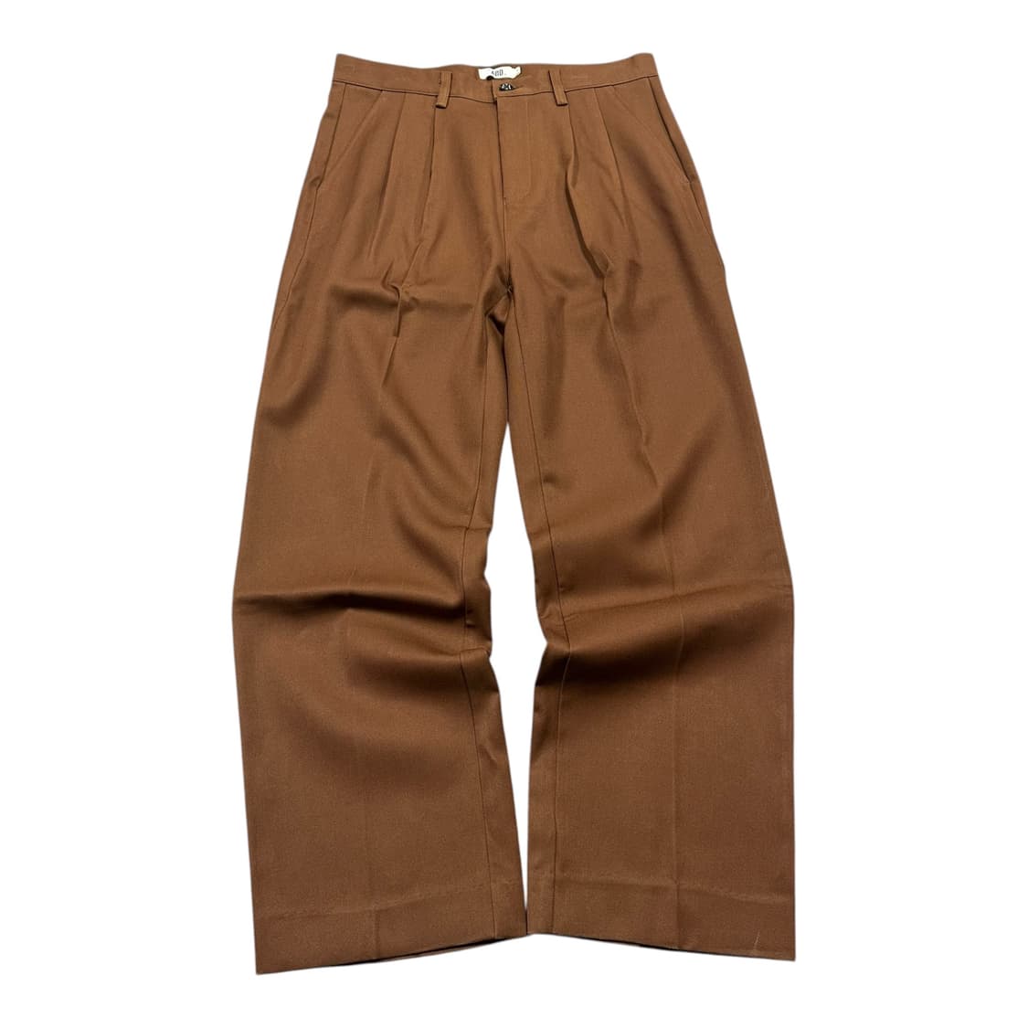 ✨ (바배) ADD 에드 브라운 와이드 팬츠 상품이미지1