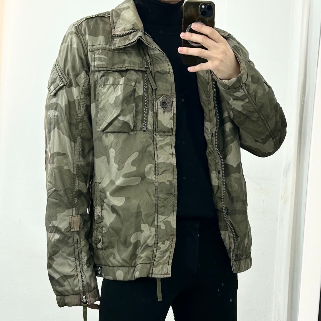 지스타로우 테크니컬 카모 점퍼 상품이미지2