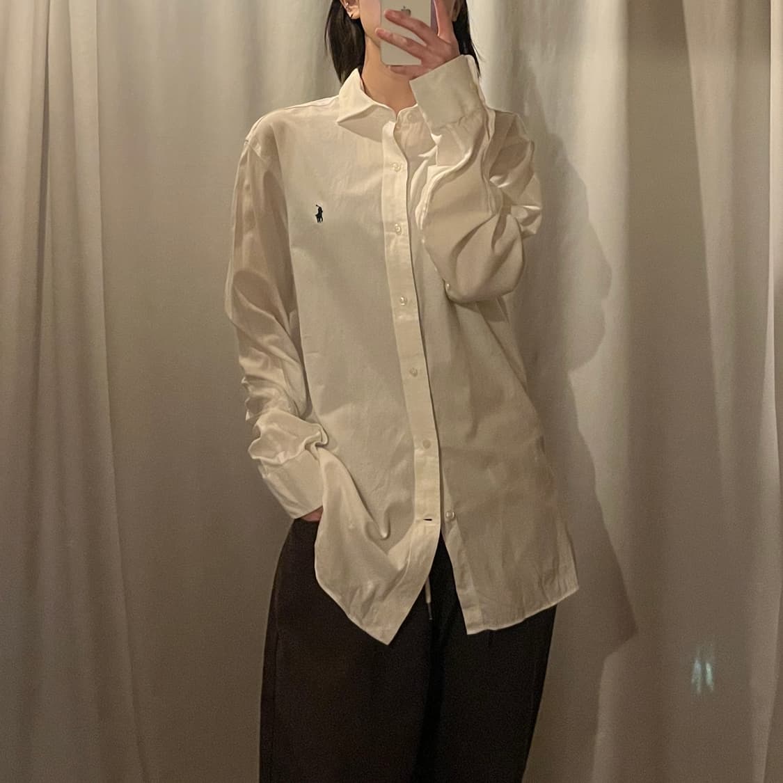 폴로랄프로렌 화이트 셔츠 상품이미지1