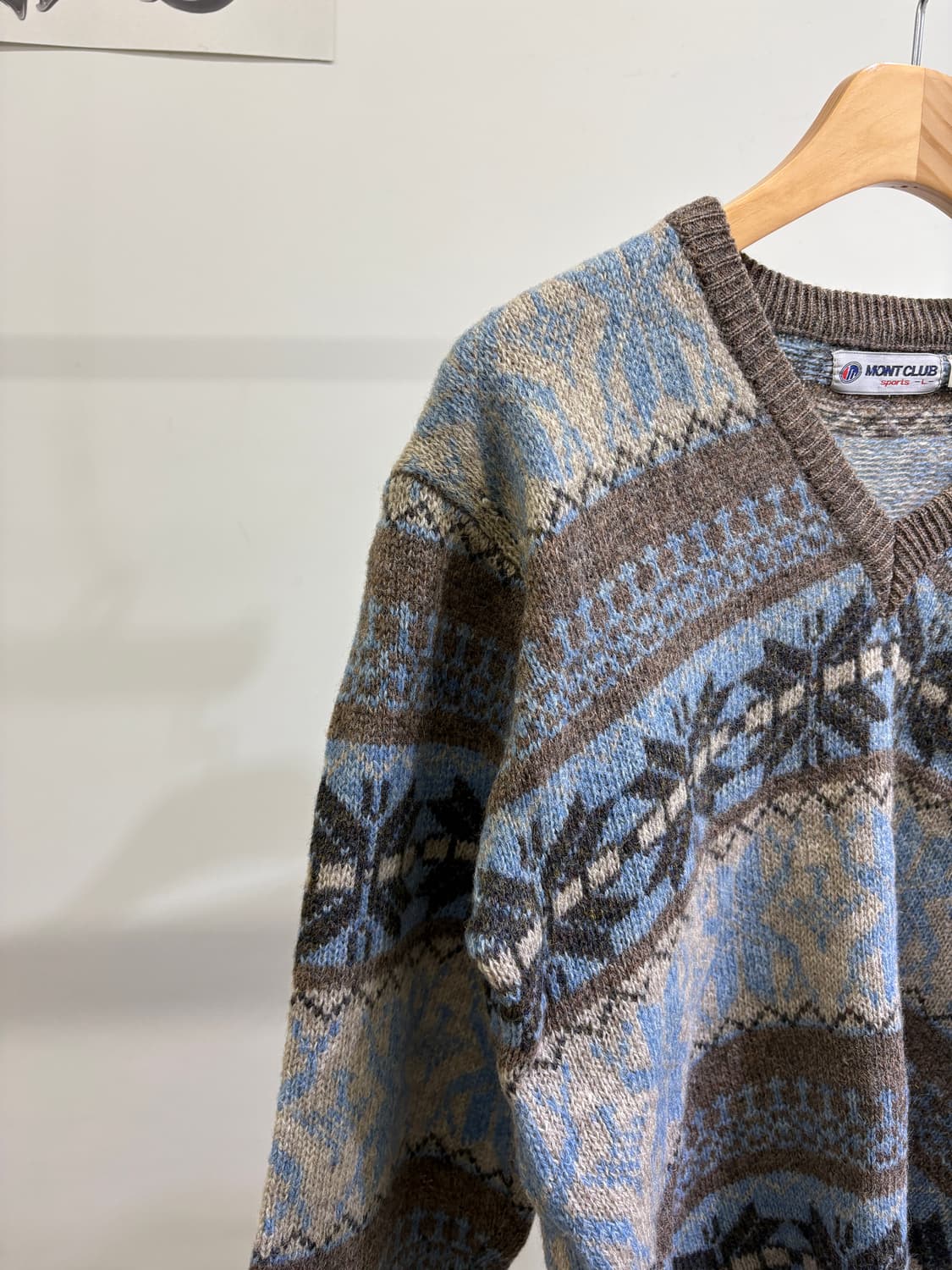 MONT CLUB 니트 상품이미지3