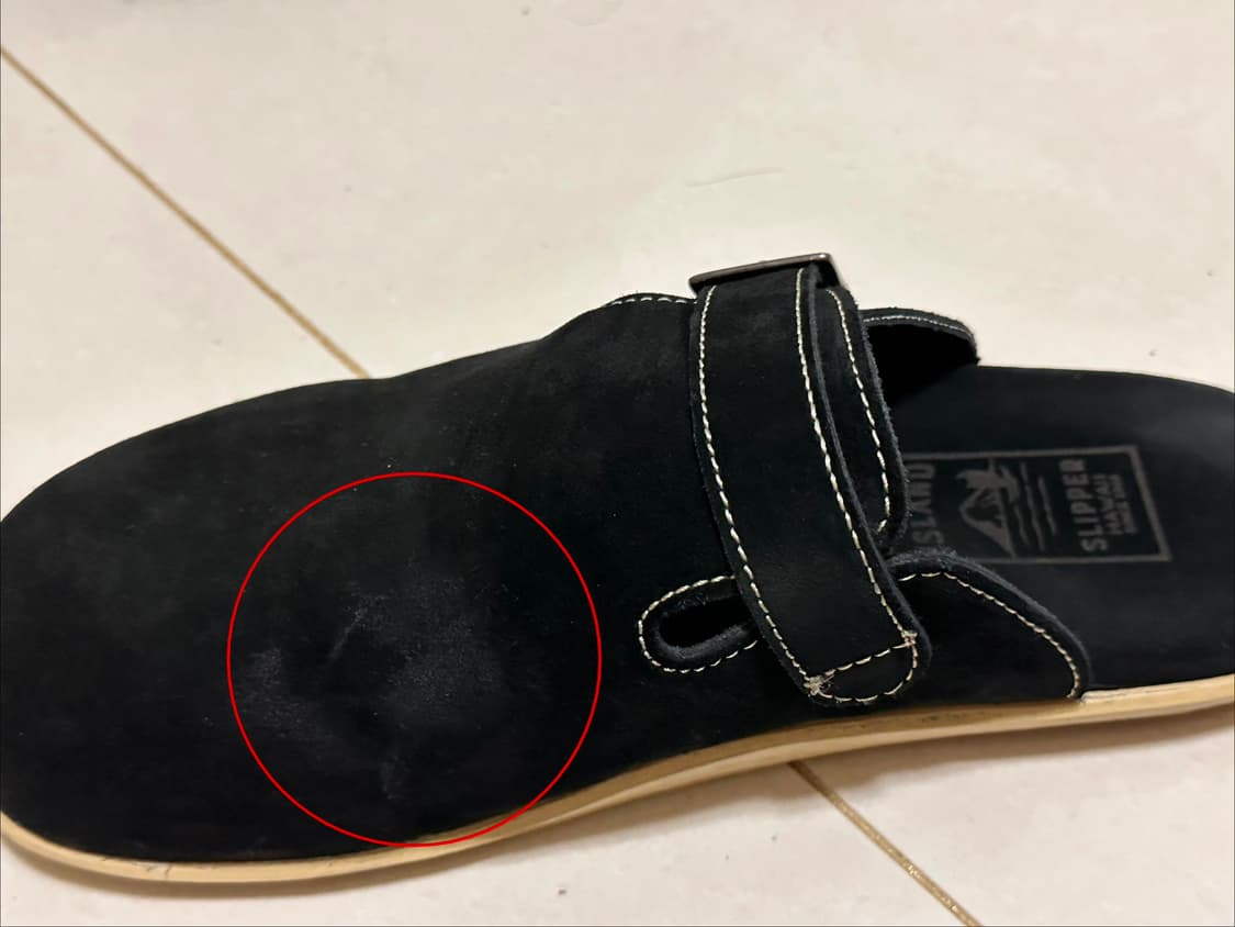 아일랜드 슬리퍼 스웨이드 뮬 290(실사이즈 280) 상품이미지9