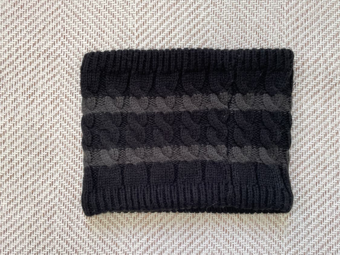 빈티지 케이블 니트 넥 워머  J03934 상품이미지2