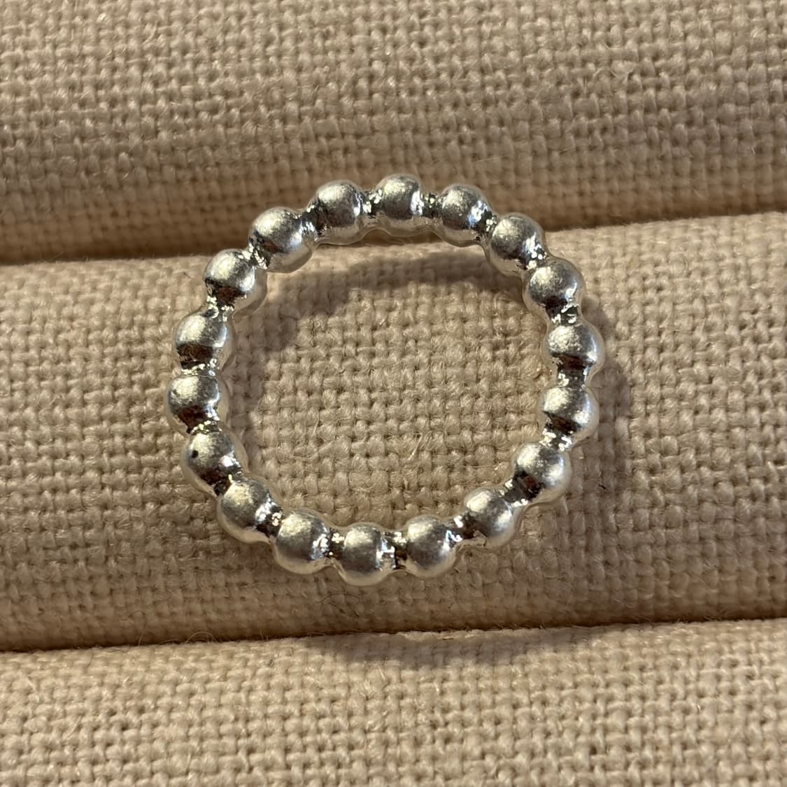 새상품 여성 신주 구슬 반지  상품이미지4