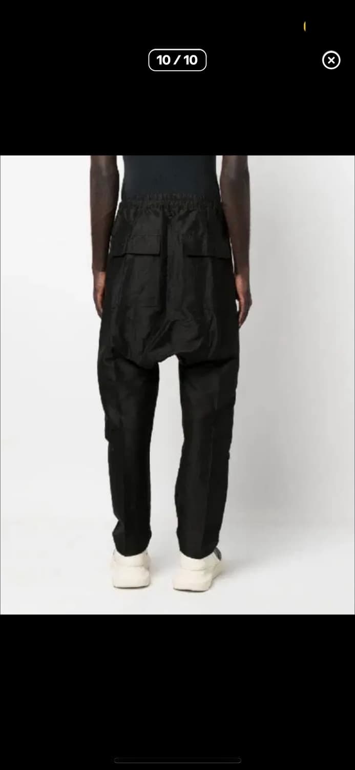 릭오웬스 23ss 드로우 스트링 린넨 팬츠 상품이미지10