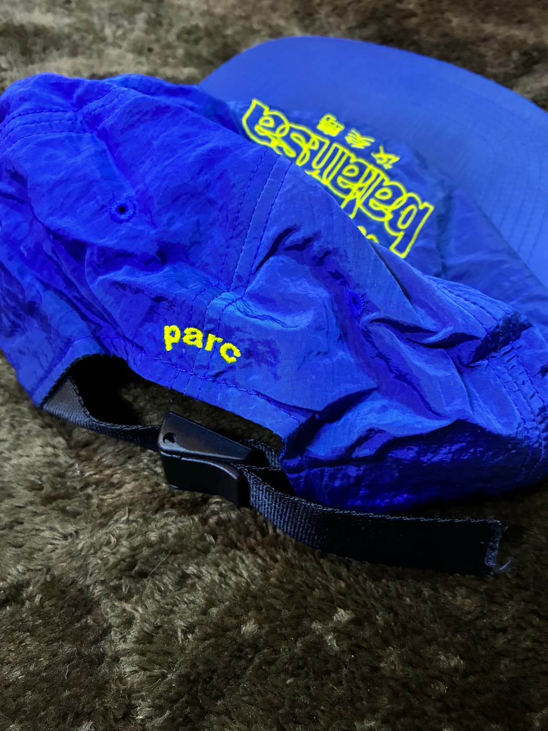 발란사 네이비 캡 상품이미지3