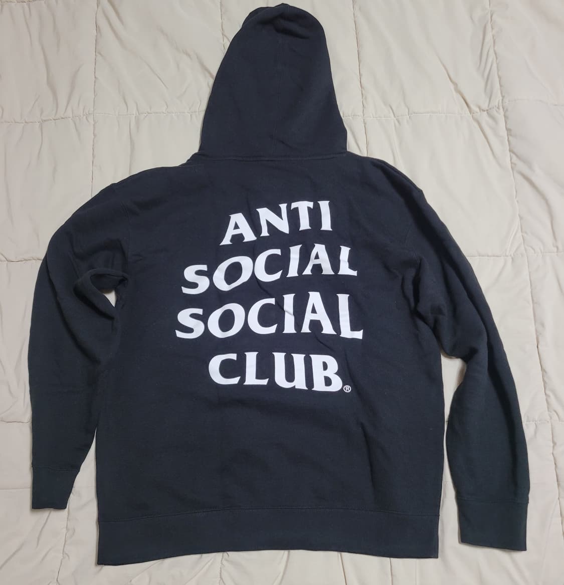 안티소셜소셜클럽 마인드 게임 후드 블랙 L사이즈 판매합니다 상품이미지2