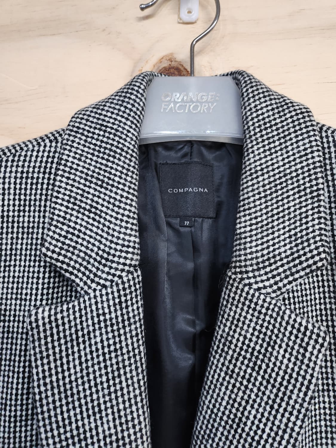 417) 꼼빠니아 롱 코트 상품이미지4