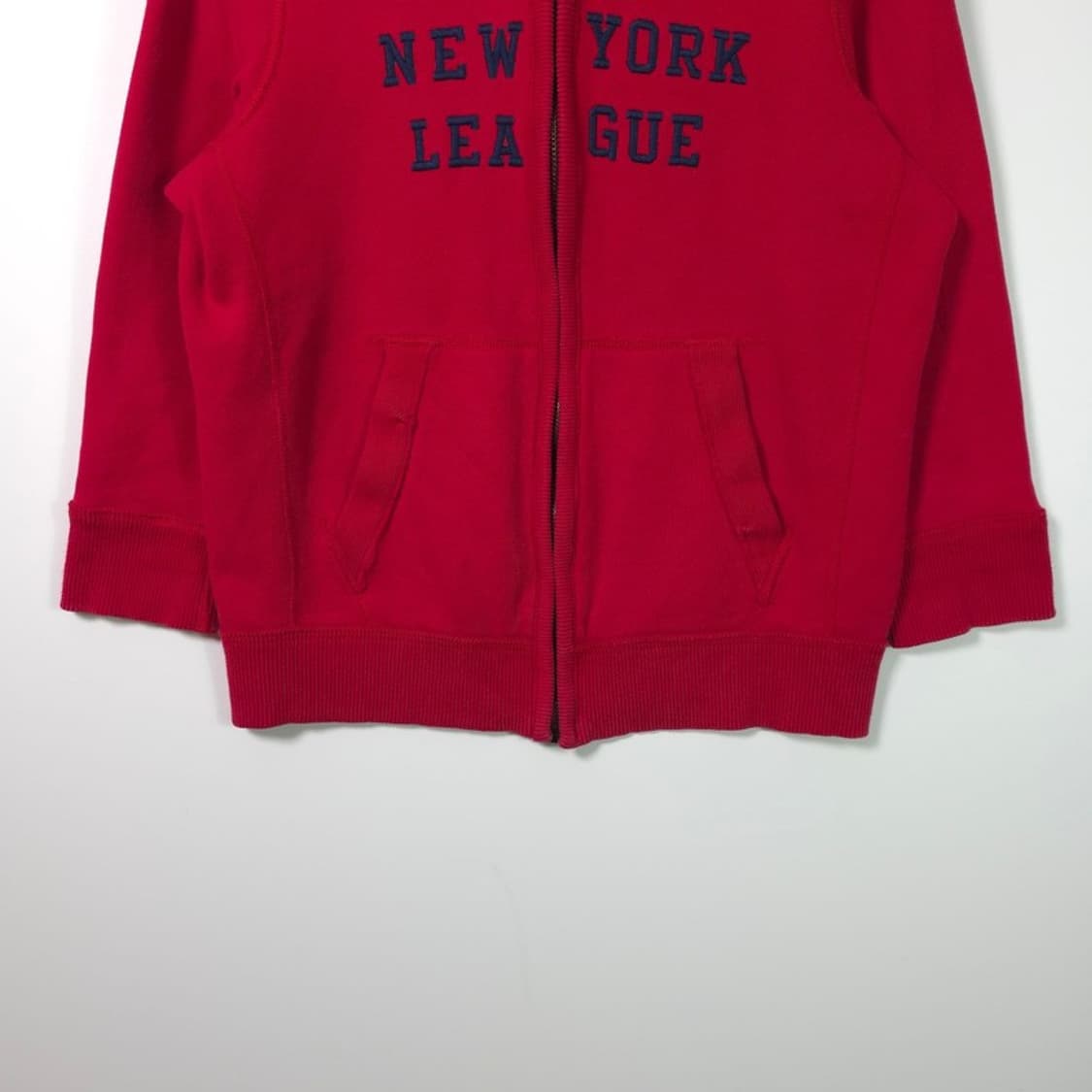 아베크롬비 빈티지 아카이브 FITCH 로고 후드집업 L 상품이미지4