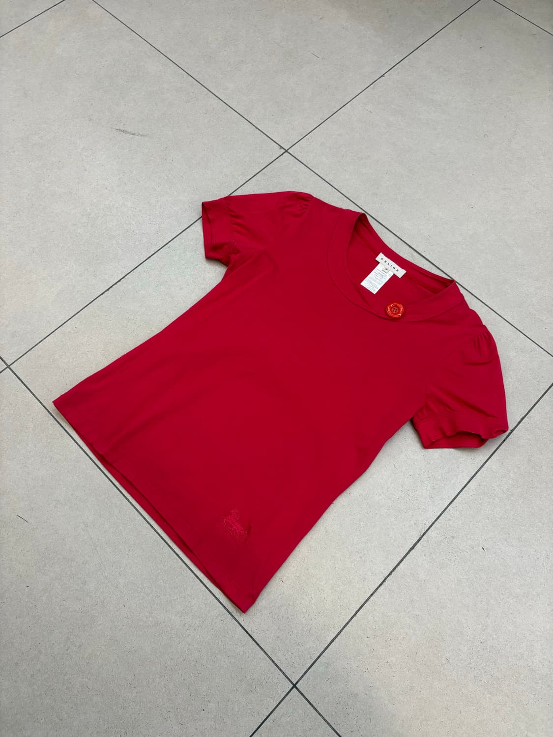 셀린느 숄더 시어링 티셔츠 상품이미지2