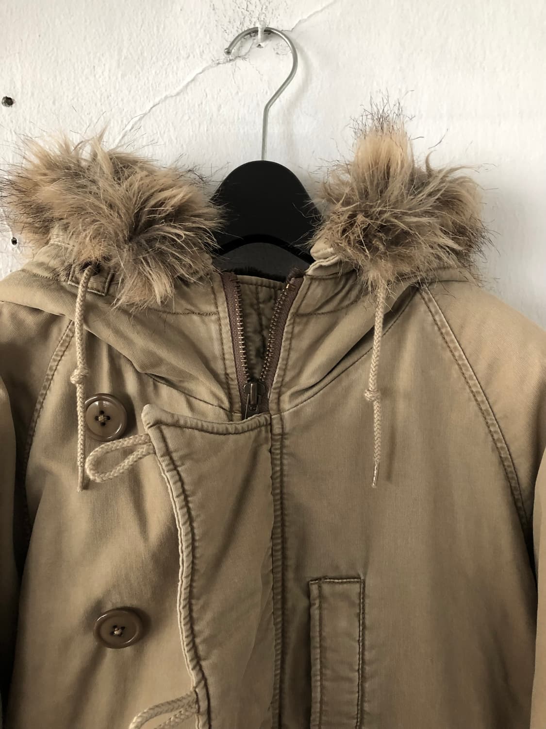 Johnbull Bomber Fur Jacket 상품이미지2