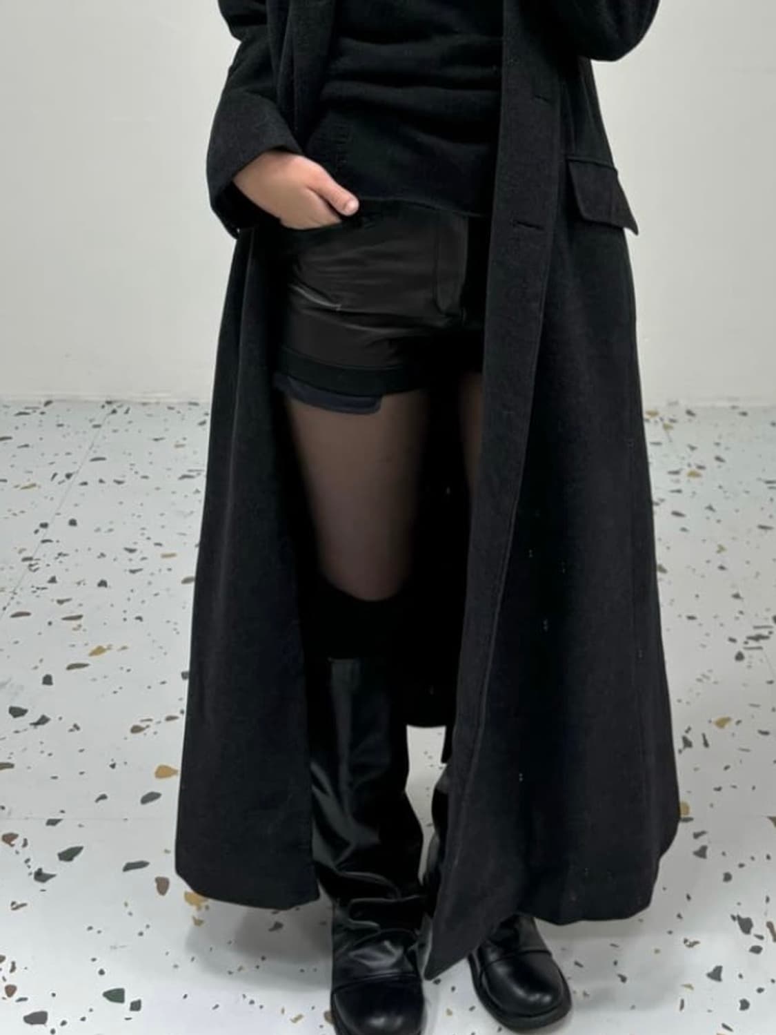 Real leather shorts 상품이미지2