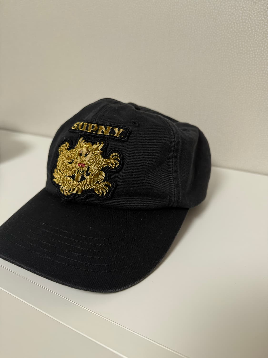 슈프림 불리온 드래곤 6-패널 블랙 - 25SS 상품이미지1