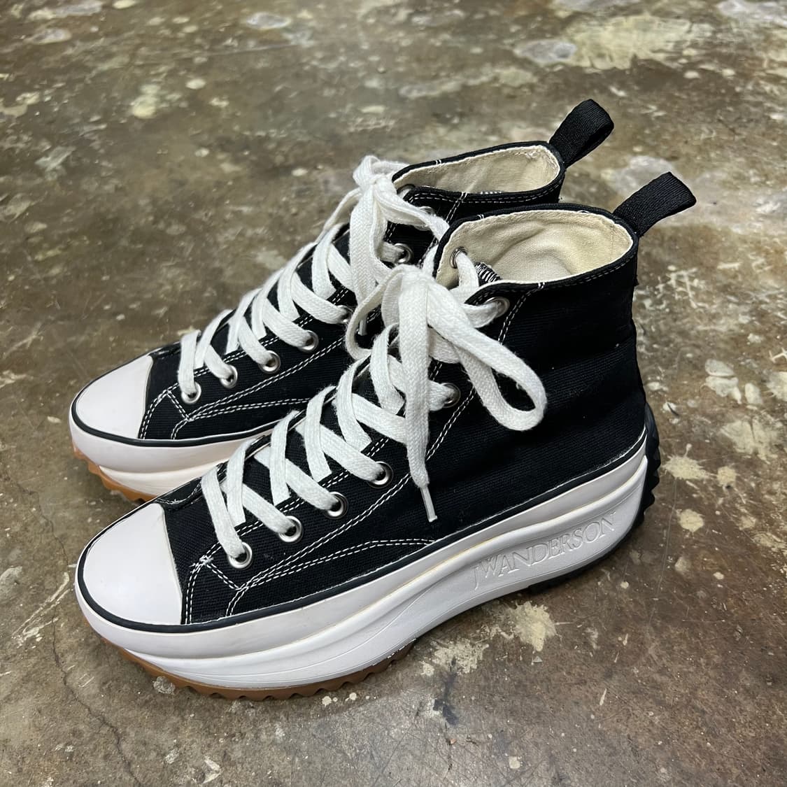 240) 컨버스 X JW앤더슨 런스타 하이크 스니커즈 운동화 상품이미지1