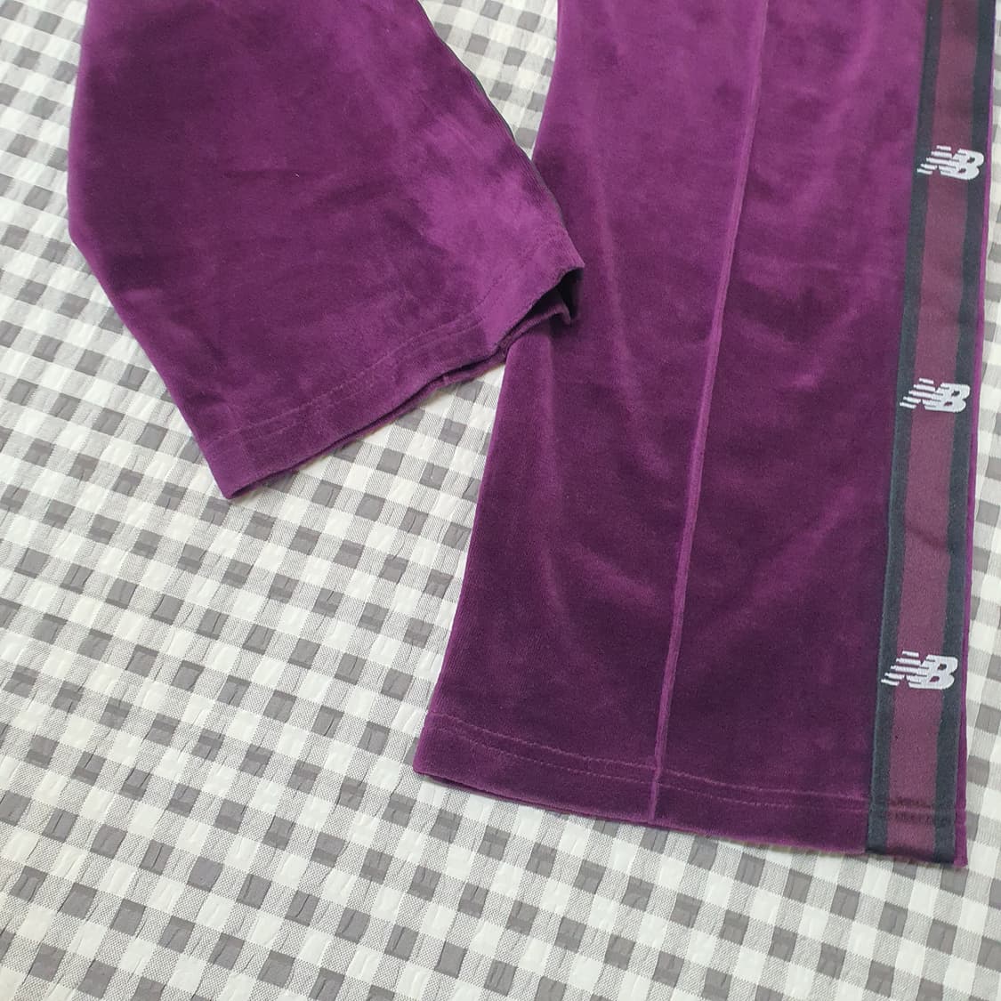 뉴발란스 밴딩 벨벳 트레이닝 팬츠 남자29~31 상품이미지4