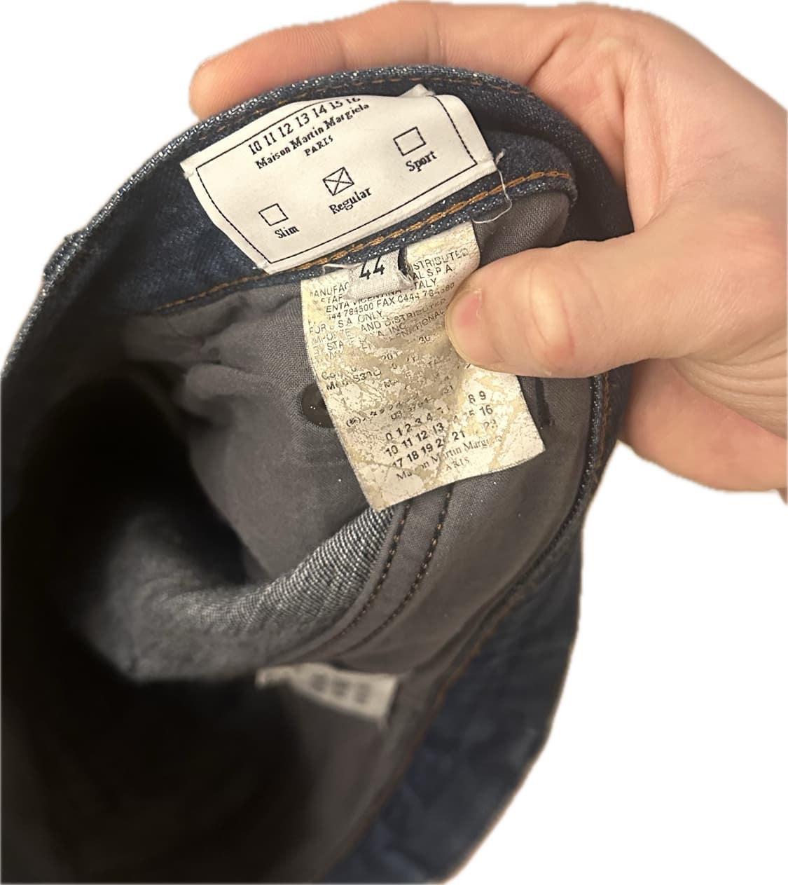 maison margiela regular denim pants 상품이미지3